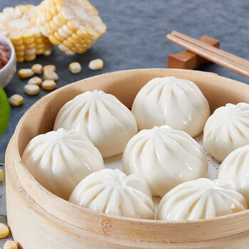 恺蜜趣标点小笼包猪肉玉米早餐包鲜肉包速冻方便速食半成品 猪肉小笼