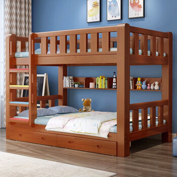 彬蔚【包安装】实木高低床小户型家用子母床儿童床宿舍上下铺双层床