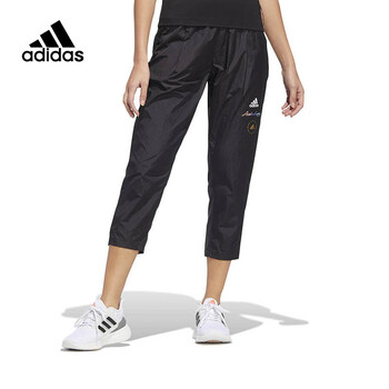 阿迪达斯adidas女裤2022夏季新款运动裤跑步训练休闲七分裤he9958he