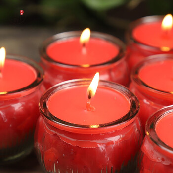 卡梵特酥油灯4小时100粒供灯酥油灯佛灯酥油长明灯无烟酥油蜡烛家用24