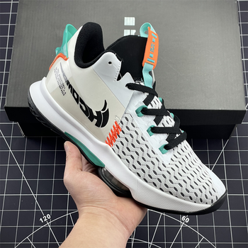 姆斯篮球鞋 见证者5代[毒包装] 男18lebron士兵气垫耐磨缓震水花运动