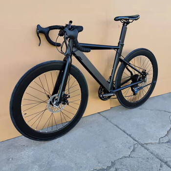 破风公路自行车竞速赛车跑车双碟刹破风公路车单车 指拨加宽轮辐条