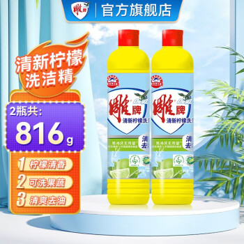 【雕牌】洗洁精的价格走势和销量趋势分析