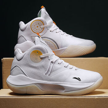 类型音速9篮球鞋樱花粉球鞋女空袭全城9棉花糖超轻摩擦响声 音速9白色