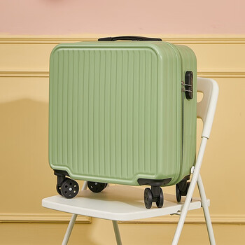 钟情于你新款时尚小型行李箱轻便登机箱18英拉杆箱旅行箱拉链密码箱