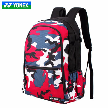 YONEX新品YONEX尤尼克斯yy羽毛球包BA216双肩运动大容量多色 BA216 黑红