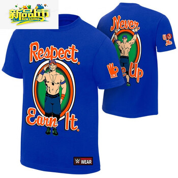 wwe衣服约翰塞纳罗曼雷恩斯罗门伦斯赛斯短袖t恤白色s