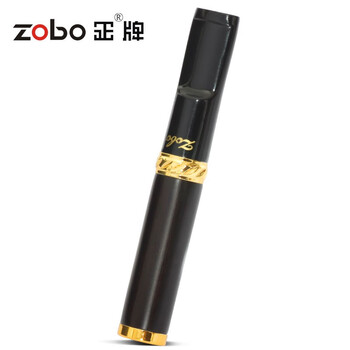 正牌檀木清洗型过滤烟嘴礼盒装ZB-220 男女烟嘴过滤器 黑檀木