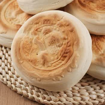山东特产潍坊千层火烧纯手工杠子头面食硬面北方烧饼馒头 麦香千层