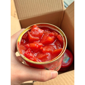 中粮屯河番茄丁中粮番茄丁罐头西红柿罐头番茄块198g*2罐罐屯河番拍下