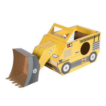 南溟 手工机器人纸箱恐龙汽车飞机机器人儿童可穿戴幼儿园手工折纸板