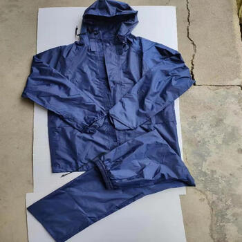 火焰蓝消防分体雨衣防雨透气速干 火焰蓝分体雨衣 165