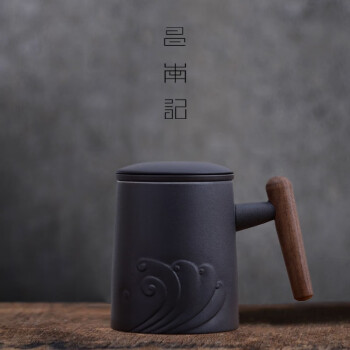 CHINA MEMORY陶瓷马克杯粗陶浮雕云图藏品