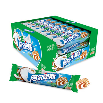 阿尔卑斯南国椰子牛奶味条形硬糖价格趋势分析及糖果评测报告