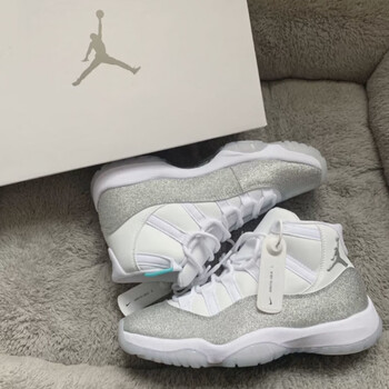 【官方甄选】送礼闪粉满天星 纯原平底婚鞋aj篮球鞋婚鞋 aj11满天星