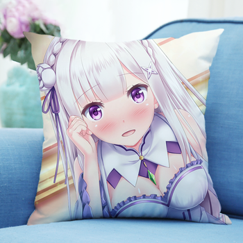 爱蜜莉雅抱枕cos双面从零开始的异世界生活周边二次元动漫礼物女 图案