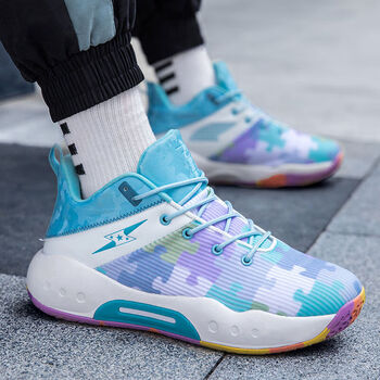 安踏anta进击2代丨水泥克星篮球鞋男实战中帮新款汤普森kt运6603冰兰