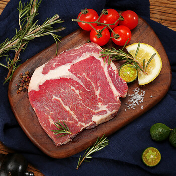 信团 澳洲进口谷饲原料牛肉 m2 原切肉眼牛排原味 生鲜