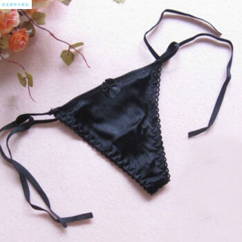 馨悠洁情趣诱惑内裤女性感透明内裤极度诱惑比基尼丁字裤t裤系带绑带