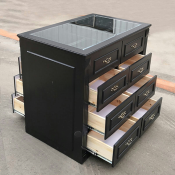 衣帽间中岛柜简约斗柜抽屉柜家用展示桌饰品柜双面中岛柜台衣帽间柜