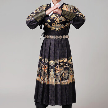 映娇锦衣卫飞鱼服绣春刀新式汉服男明朝服装大明风华