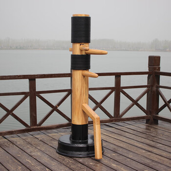 咏春拳木人桩家用咏春拳木人桩立式家用落地式儿童简易练武散打拳击