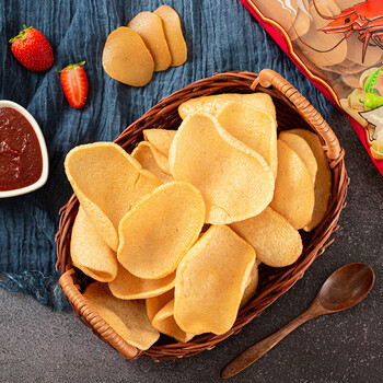 泰国原装进口水妈妈宋卡虾片自己油炸大虾片龙虾片膨化零食500g体验装