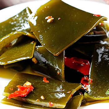 麻辣即食海带片香辣海带丝网红休闲零食海带块风味小吃下饭菜批发 香