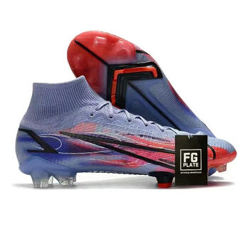 曼笃刺客14彩虹足球鞋fg高低帮内马尔c罗姆巴佩学生长钉运动鞋新款