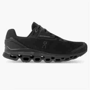 On昂跑Cloudstratus新一代男士跑步鞋稳定支撑男款路跑鞋舒适运动鞋 Black 黑 42/US8.5