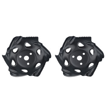 割草机配件打草头除草头打草机通用六叶旋风刀片打草盘免拆锄草头