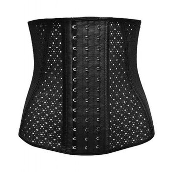 马鸿亚 暴汗腰带束腰带女运动健身束缚护腰塑腰封发汗爆汗收腹带 黑色