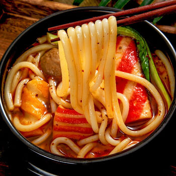 过桥米线正宗云南粗米线砂锅麻辣米粉三包料粉丝袋装批发 粗米线350g