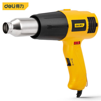 得力(deli)可调温塑料焊枪家用ABSPP汽车保险杠塑料焊接工具塑焊 DL5007调温塑料焊枪900W