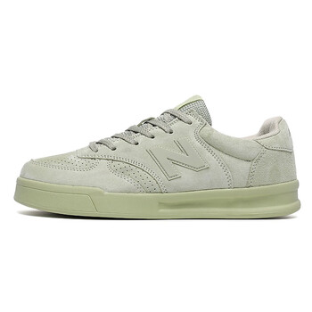 新款new百伦nb男鞋板鞋夏季百搭休闲女鞋300小白鞋情侣潮鞋 青柠全皮