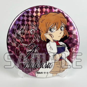 名侦探柯南赤井秀一灰原哀小兰新一基德安室透全息双闪大吧唧徽章 03.