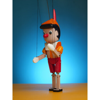 【京选品质】提线木偶傀儡非遗匹诺曹提线木偶皮诺曹玩偶童话故事幼儿