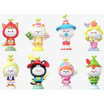 名创优品miniso长草颜团子系列睡前故事盲盒摆件2021网红新款女孩款式