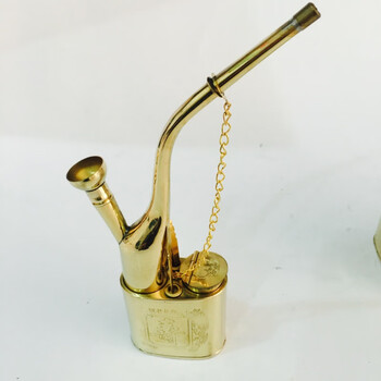 龙昌官方旗舰纯铜水过滤老式手工烟袋水烟壶水烟斗水烟筒水烟袋烟丝