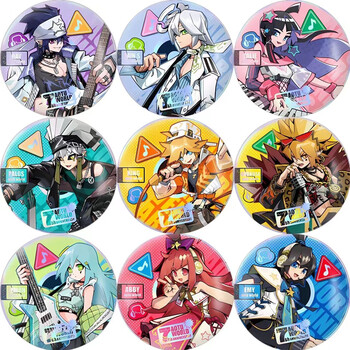 凹凸世界周边7周年安迷修雷狮凯莉嘉德罗斯马口铁镭射徽章吧唧 紫幻堂