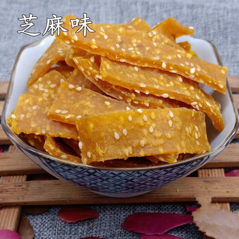 杞里香500克金桔红薯干片山妹芝麻红薯片地瓜红薯糕浏阳土特产芝麻味