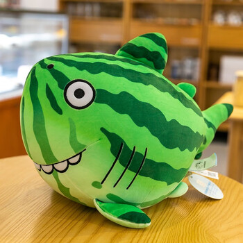 伊美娃娃 鲨叉公仔鲨雕毛绒玩具鲨bee站岗恶搞龟蜜玩傻瓜沙雕乌龟蜜蜂