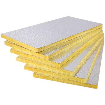 离心玻璃棉板风管保温棉墙体吊顶填充隔音隔热防火材料可贴铝箔48k5cm