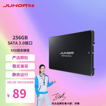JUHOR 玖合 SATA3 SSD固态硬盘 256G Z600系列