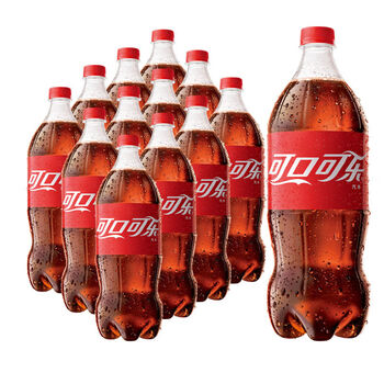 25升*12瓶*6瓶可乐零度可乐碳酸饮料年货大瓶装 可口可乐1.25升*12瓶