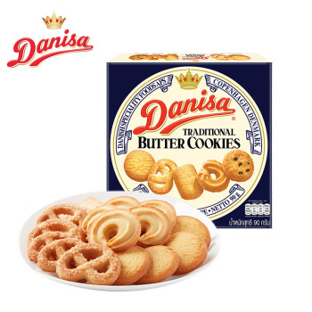 皇冠(Danisa)丹麦曲奇饼干90g价格走势，口感卓越的饼干蛋糕推荐