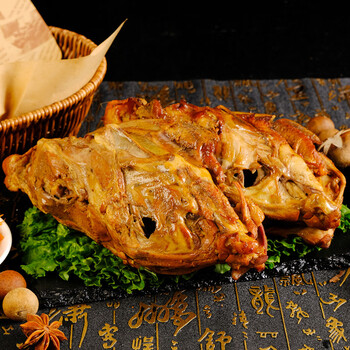 哺食旺熏鸡骨架东北熏酱五香手撕肉烧烤烟卤味非油炸新鲜即食熟食熏鸡
