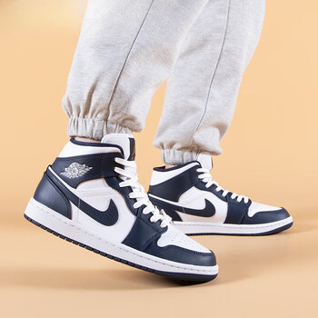 chlqekeith官网推荐air乔1midaj1黑曜石中帮aj男鞋篮球鞋莆田纯原