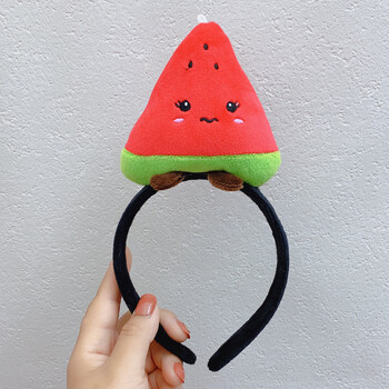 发卡蔬菜发箍搞怪头饰超萌甜美拍照直播吸睛头箍洗脸发窟三角西瓜大