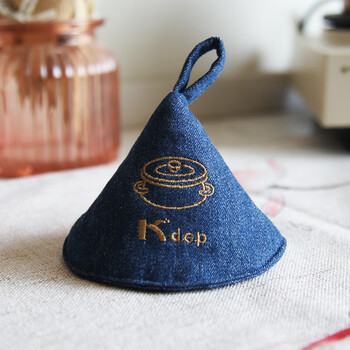 凯得宝(k dep) 日本隔热帽 日式可爱三角锅帽厨房砂锅耐高温防烫手套